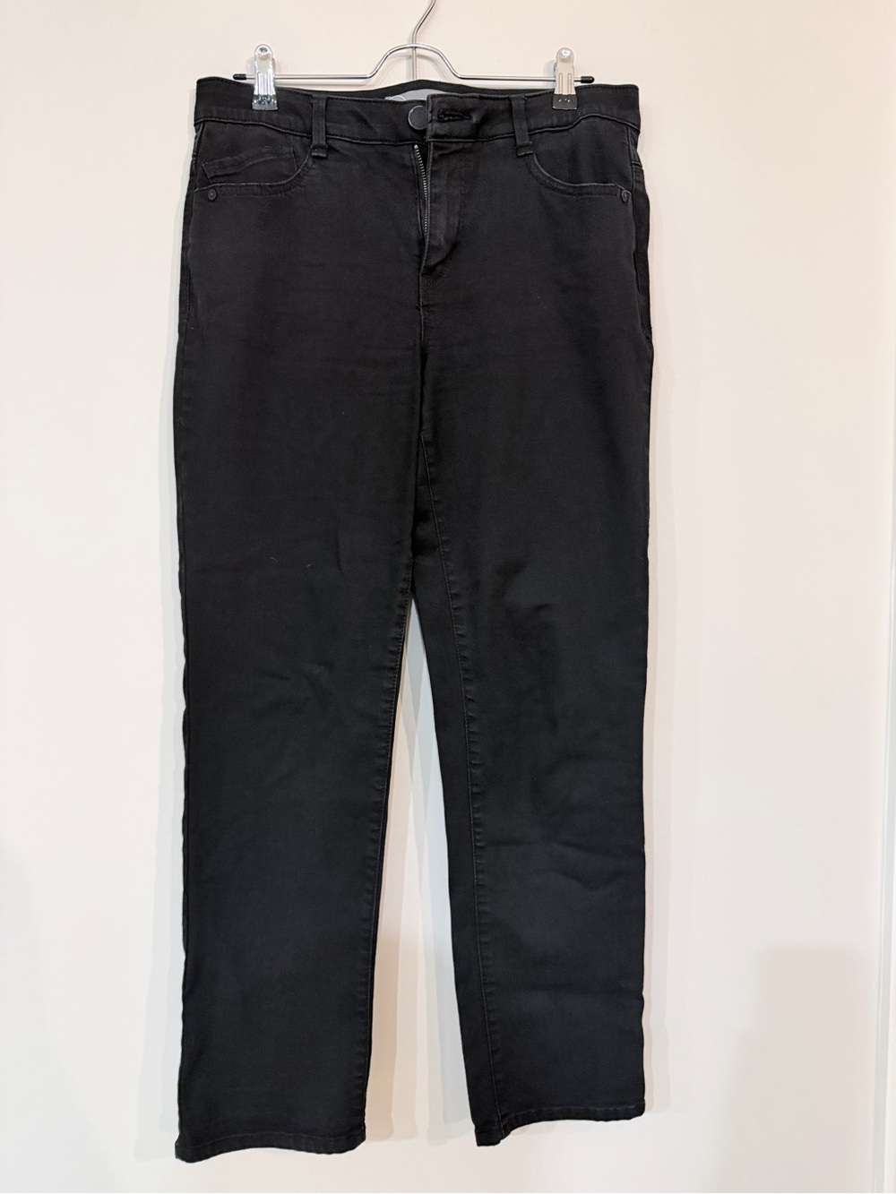 Wit & Wisdom Black Straight Leg Jeans
